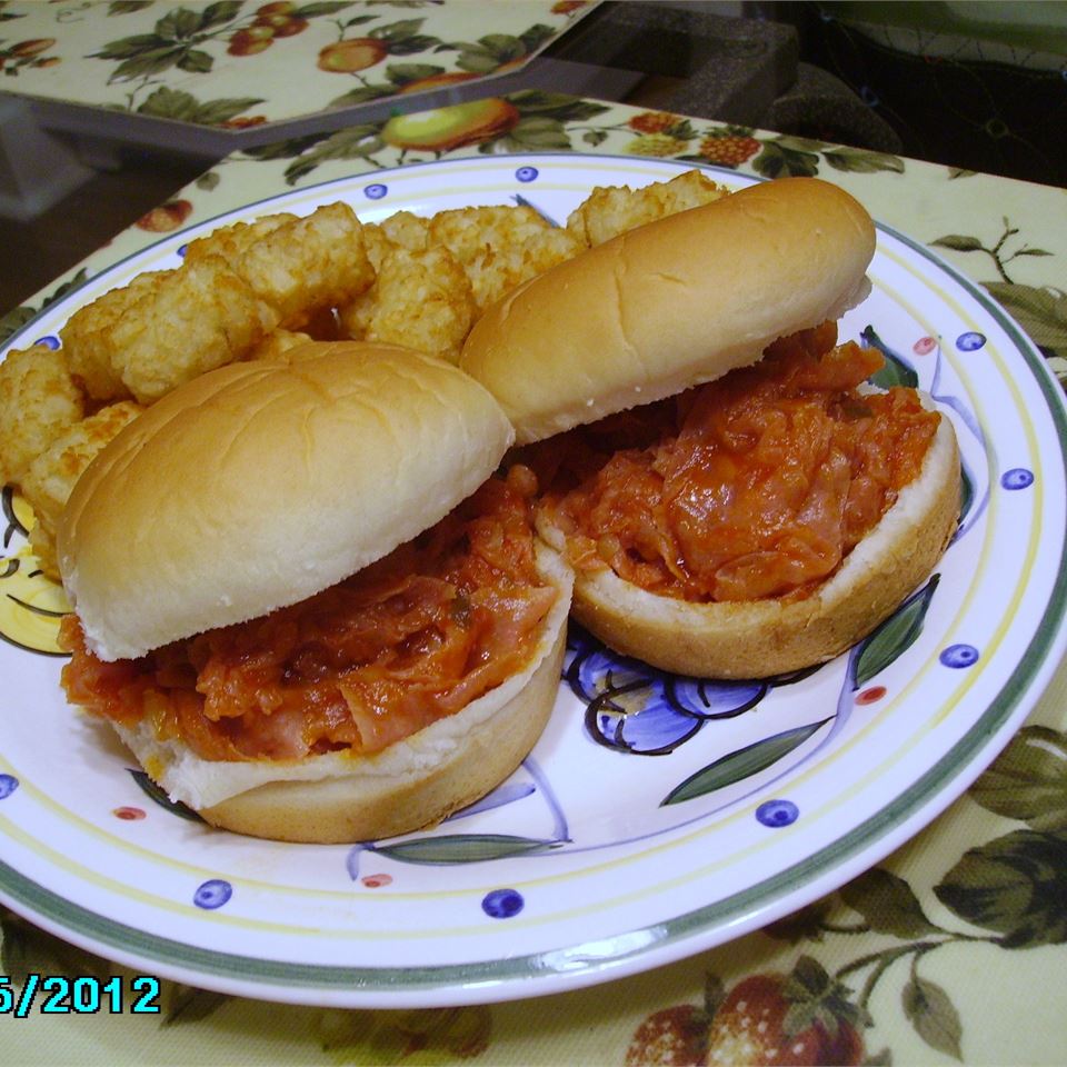 Pittsburgh Ham Barbecue Sandwich_image