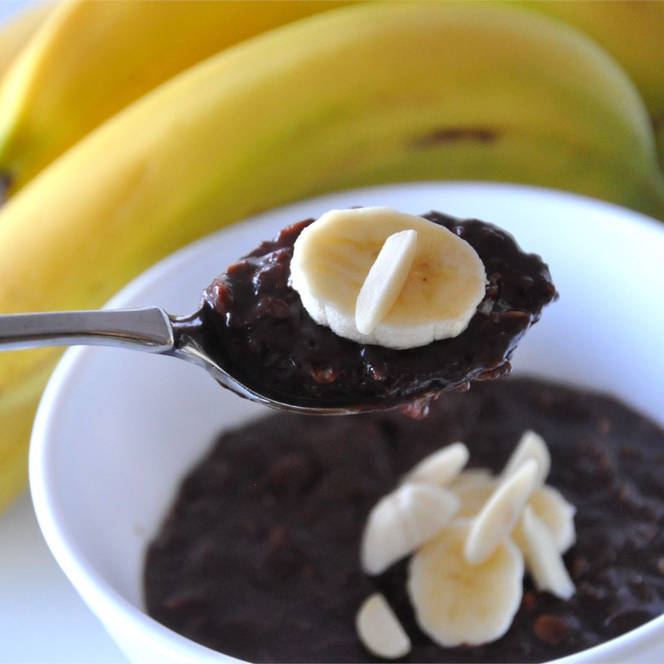 Banana, Chocolate, and Almond Breakfast Oatmeal Allrecipes