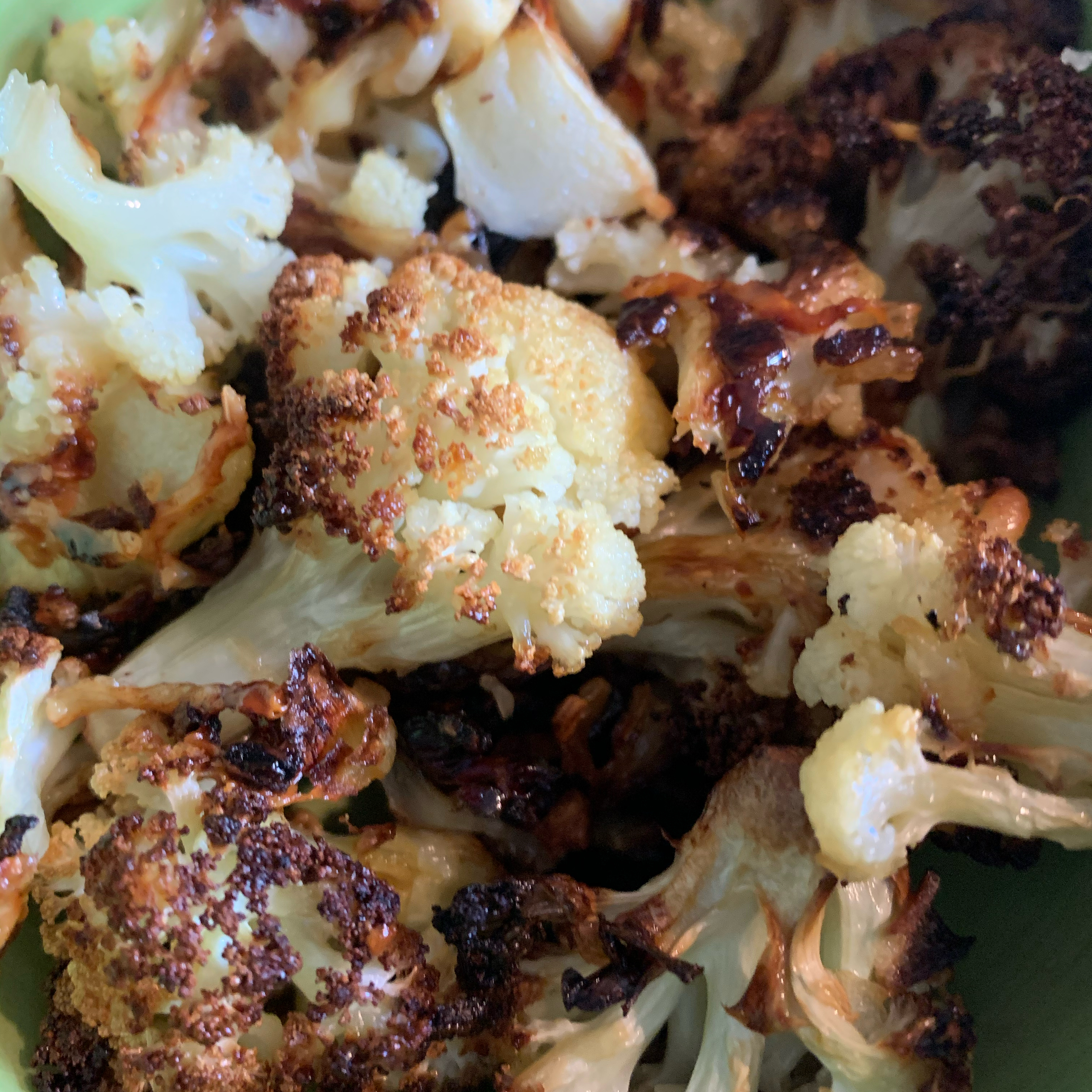 Roasted Cauliflower with Cheese image