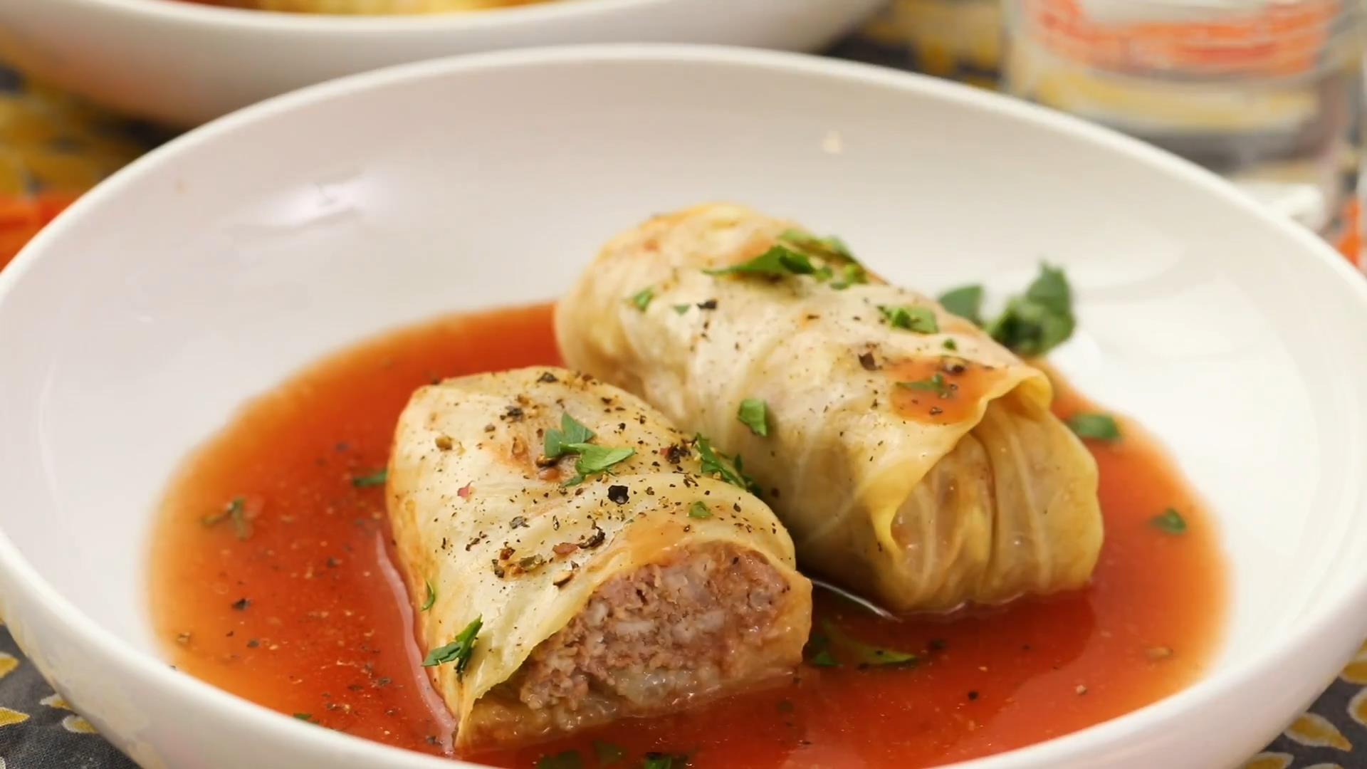 Grandma's Hungarian Stuffed Cabbage, Slow Cooker Variation_image