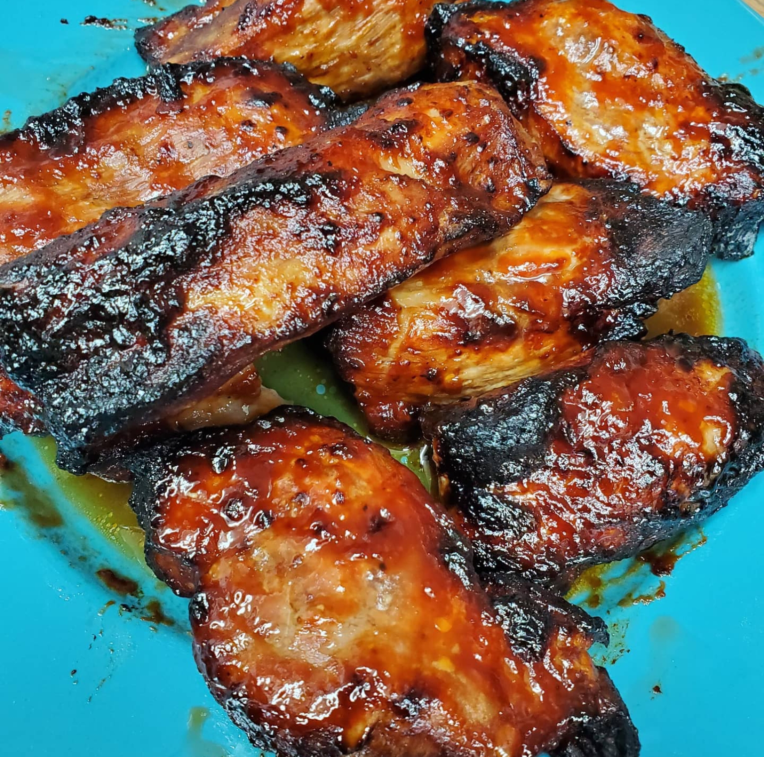 Air Fryer BBQ Baby Back Ribs_image