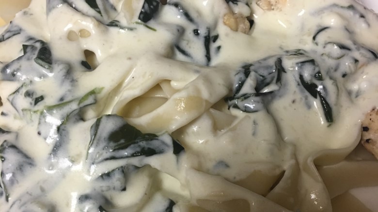 Spinach Alfredo Sauce Better Than Olive Garden Recipe By Nbrock 85 Redcipes