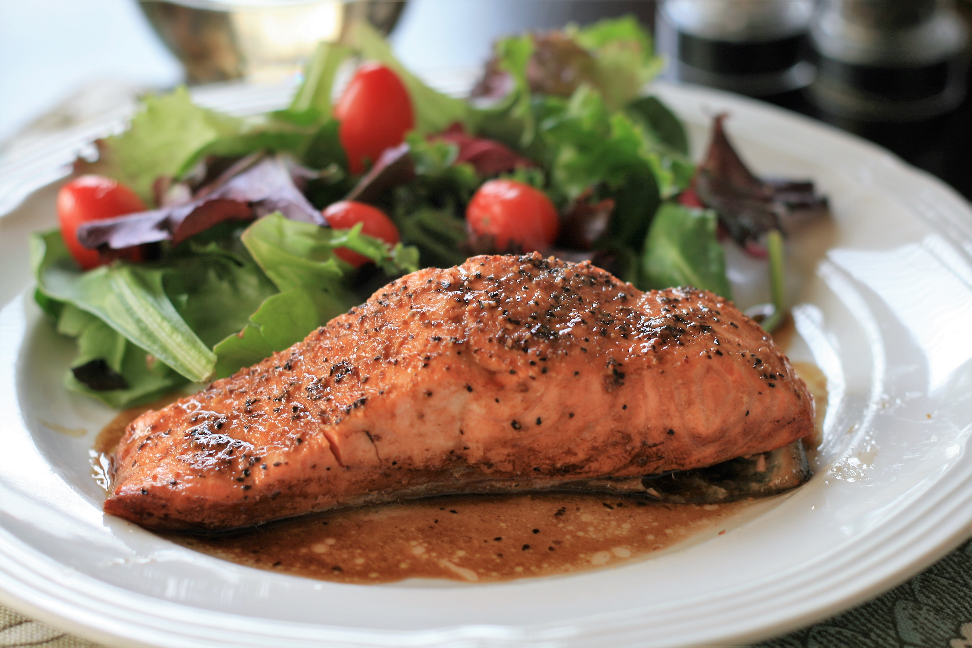 Easy, No-Mess Baked Salmon image