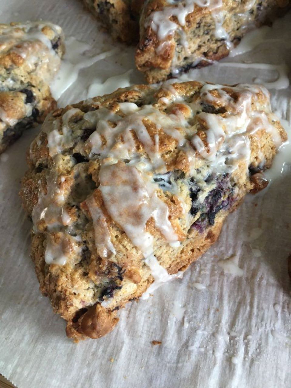 Blueberry Maple Scones image