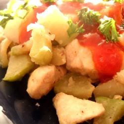 Chicken and Chayote image