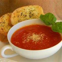Zesty Tomato Soup for One image