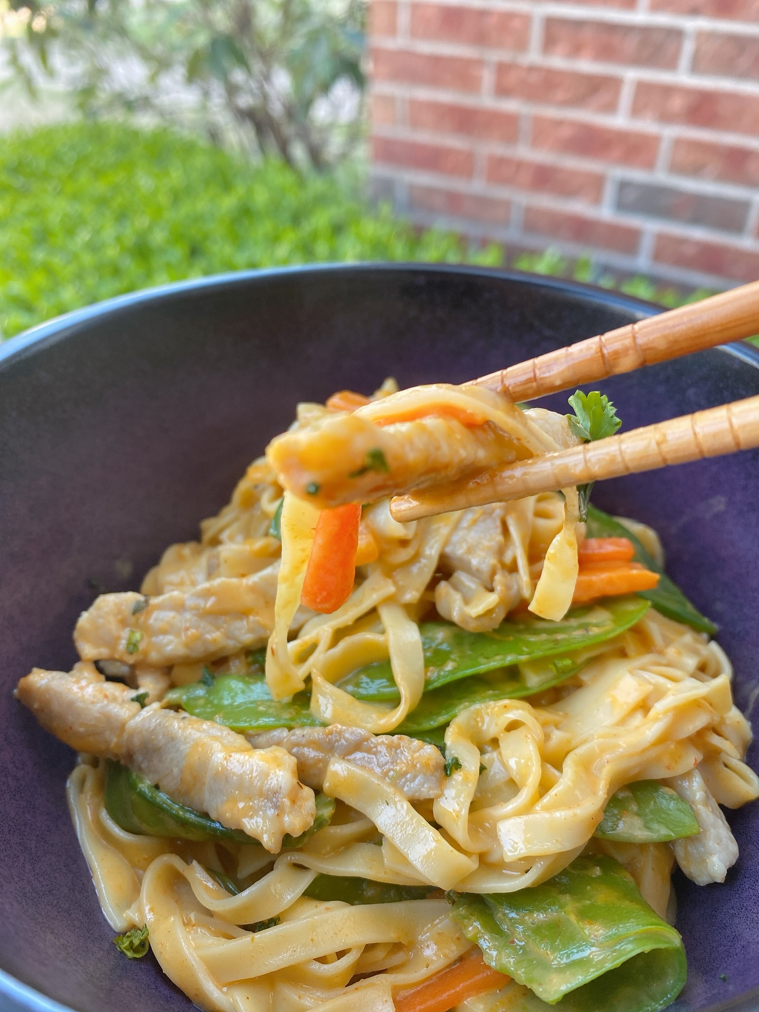 Thai-Style Pork Noodle Bowl image