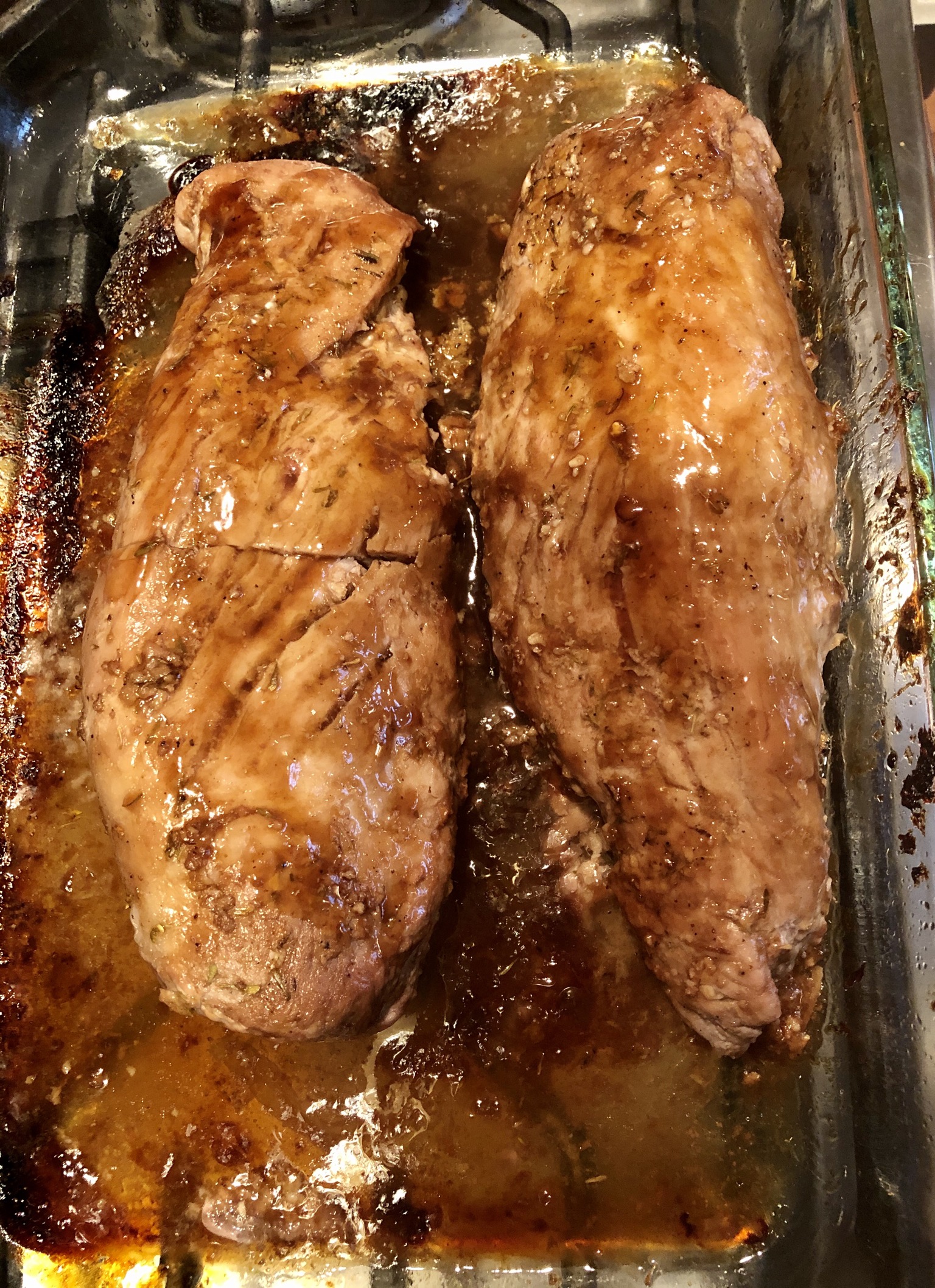 Brown Sugar and Balsamic Glazed Pork Tenderloin image