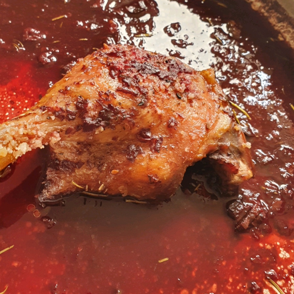 Roast Duck Legs With Red Wine Sauce Recipe | Allrecipes