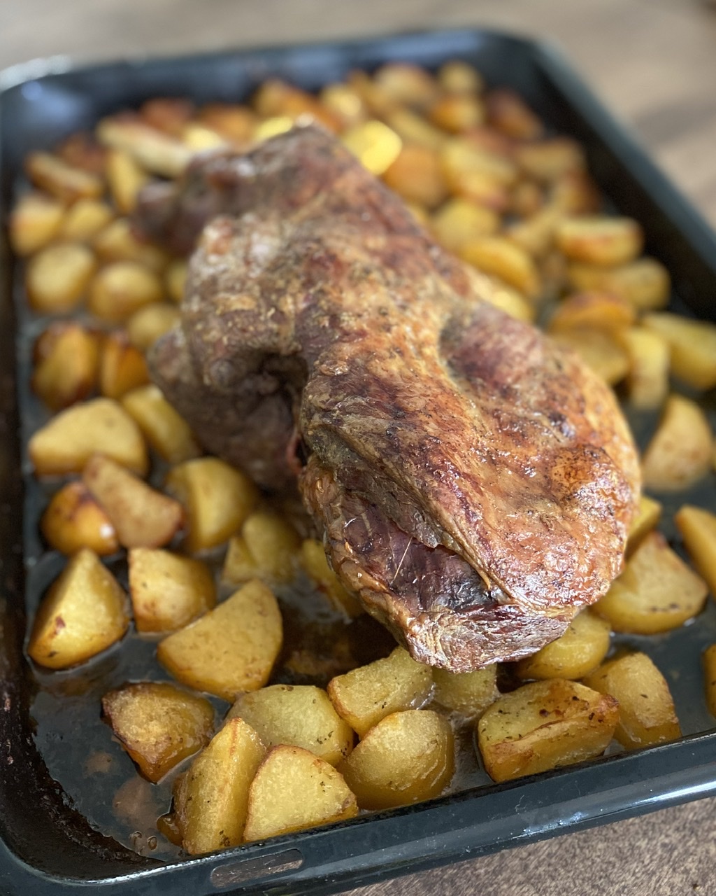 Greek Orange Roast Lamb image