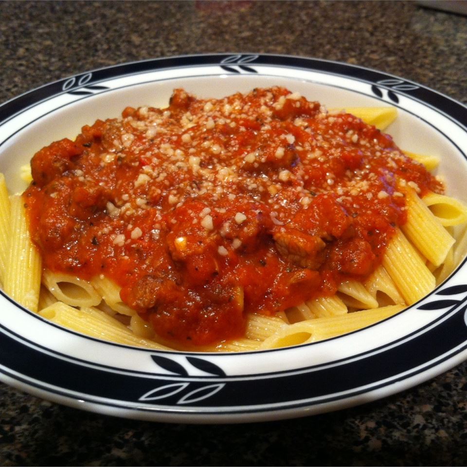 Slow-Braised Beef and Cherry Tomato Sauce_image