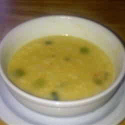 Garden Veggie Cheese Soup image