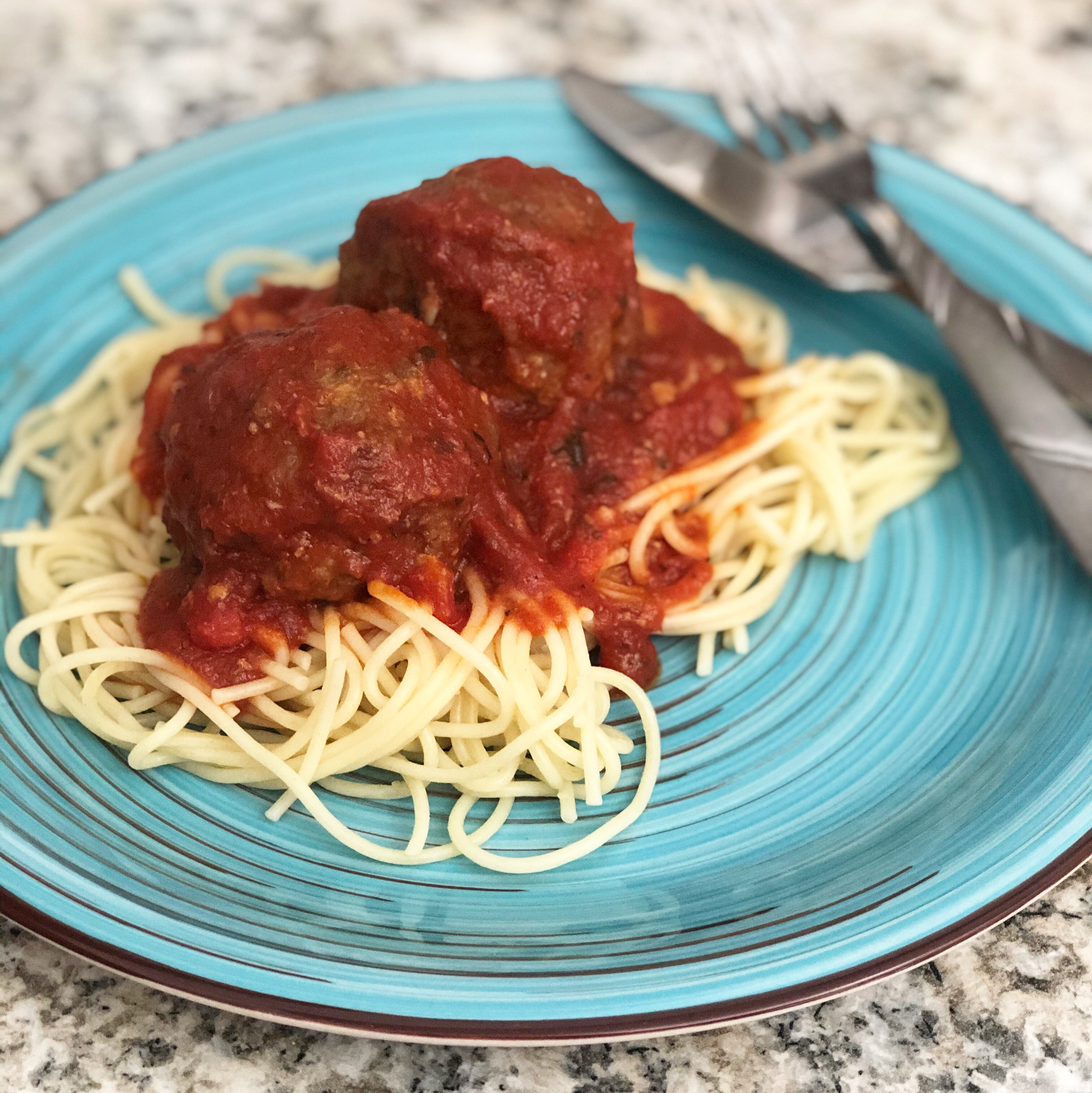 Mama S Best Ever Spaghetti And Mozzarella Meatballs Allrecipes