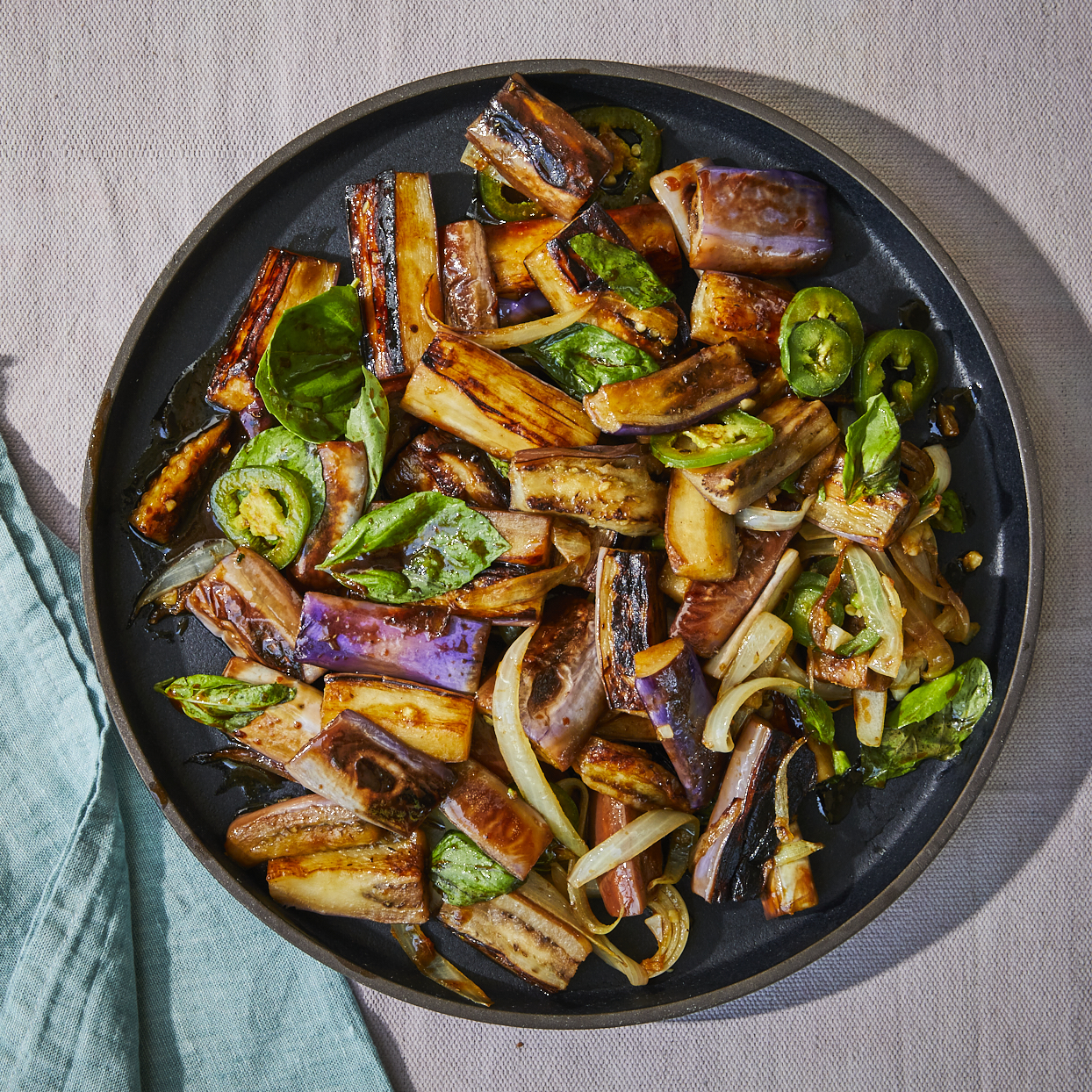 Easy Eggplant Stir-Fry Recipe | EatingWell