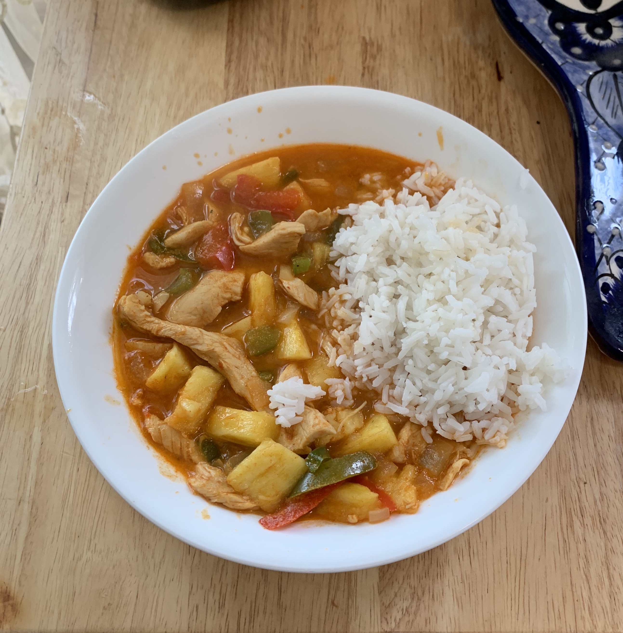 Thai Pineapple Chicken Curry_image