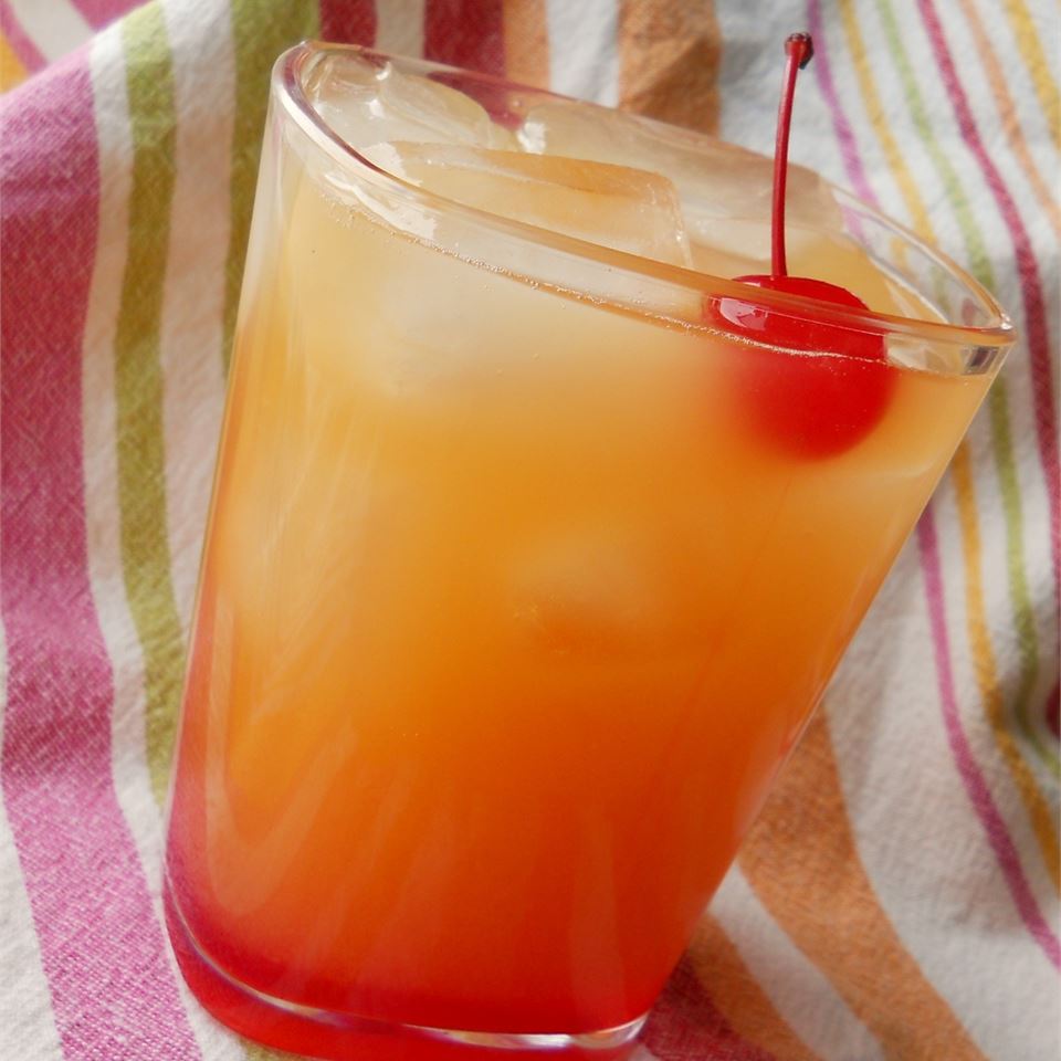 Pineapple Upside-Down Cake in a Glass image