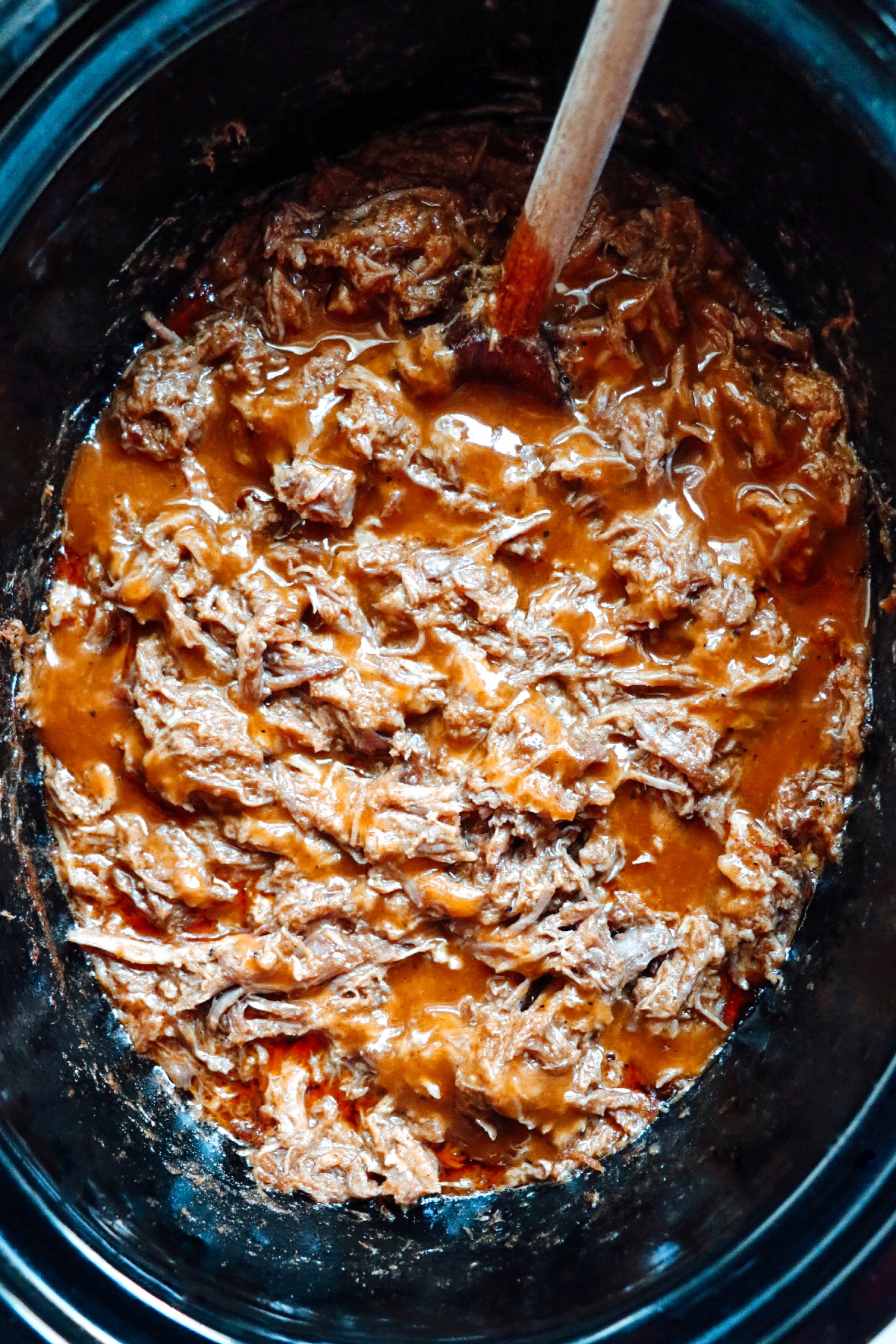 Slow Cooker Barbecue Pulled Pork_image