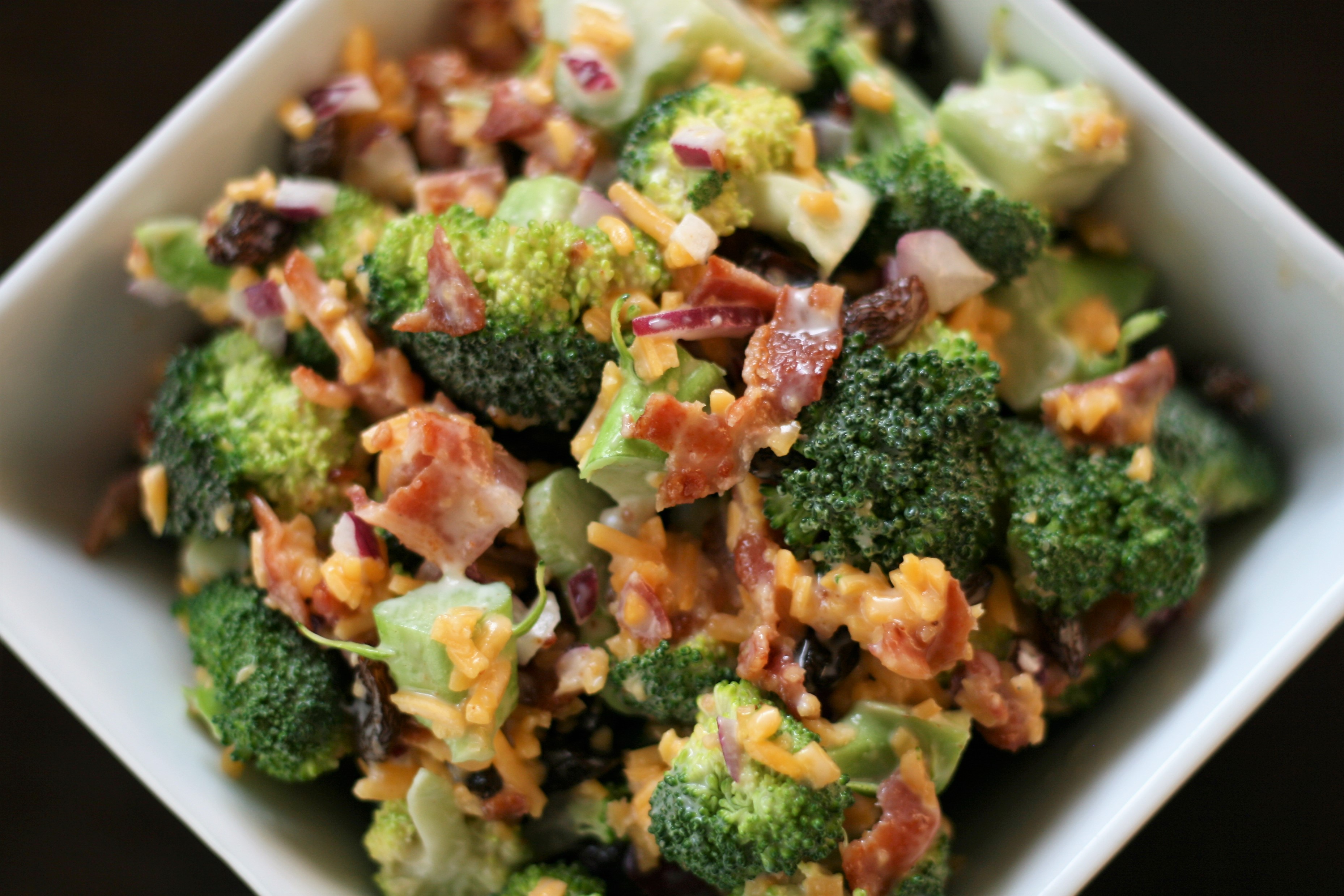 Martie S Broccoli Salad With Bacon And Cheese Allrecipes