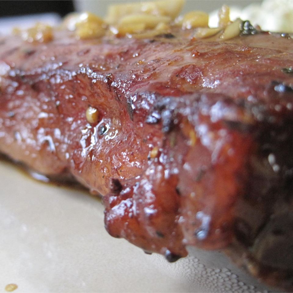 Sirloin Steak with Garlic Butter image