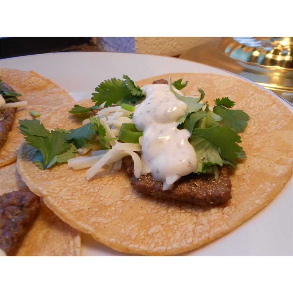 Steak Tacos with Spicy Yogurt Sauce Recipe Allrecipes