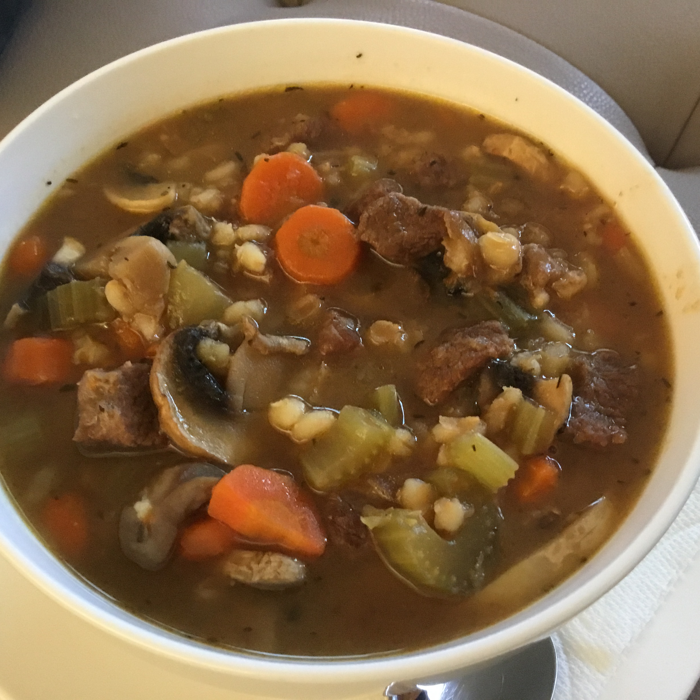 Beef Mushroom Barley Soup Recipe Allrecipes