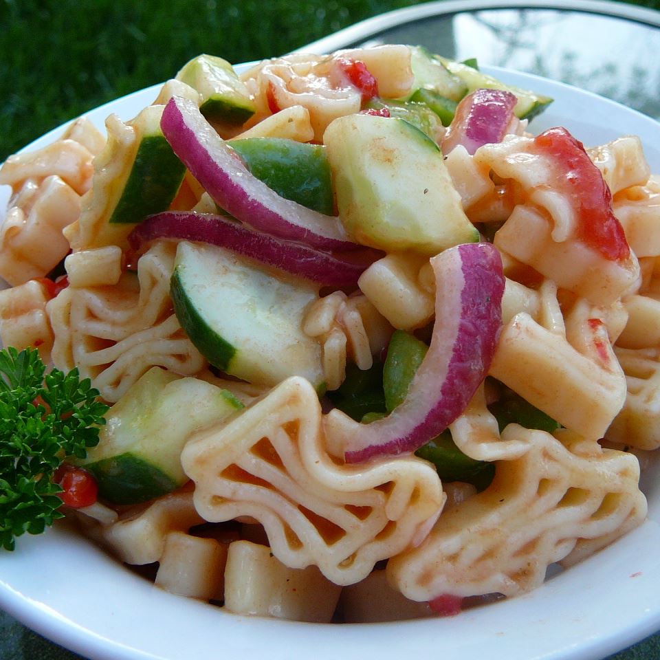 Sweet and Sour Pasta Salad image