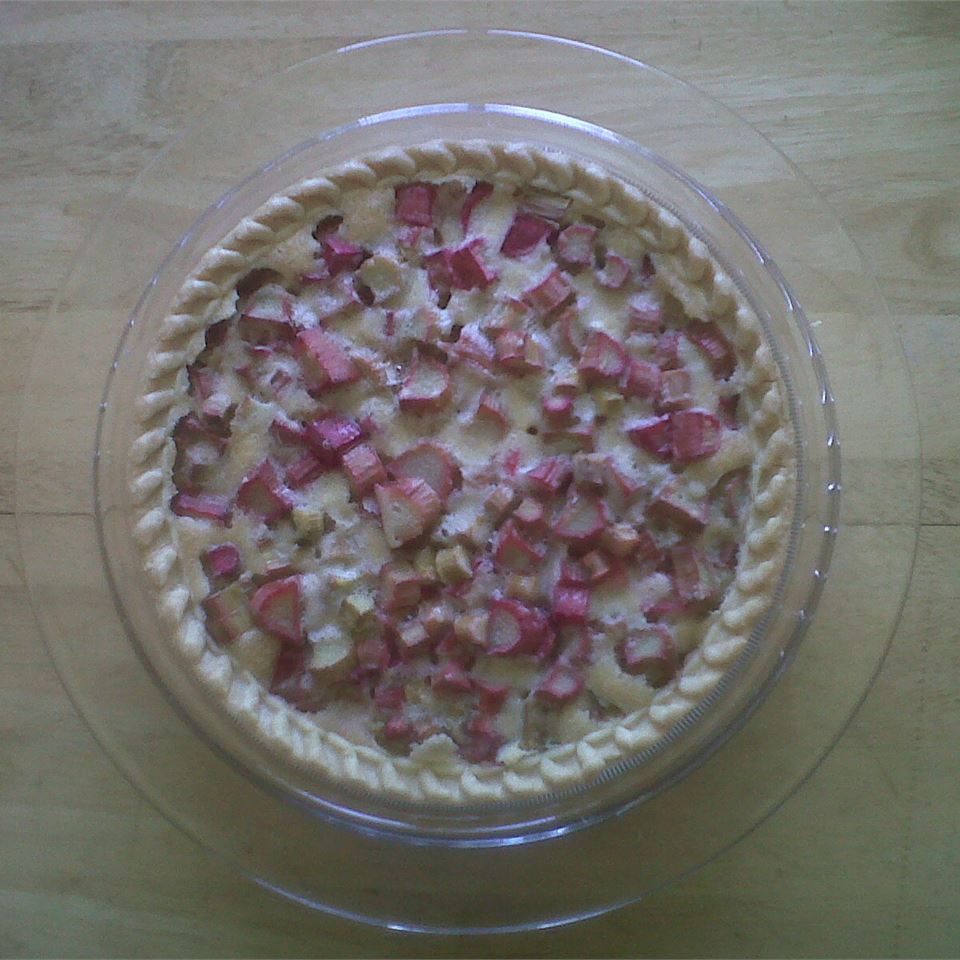 Rhubarb Pie - Single Crust_image