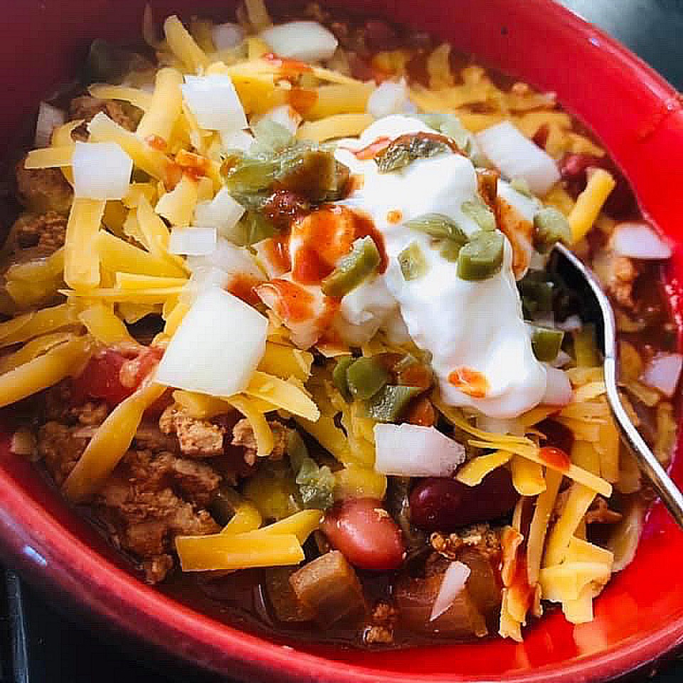 Mary's Chicken and Black Bean Chili image
