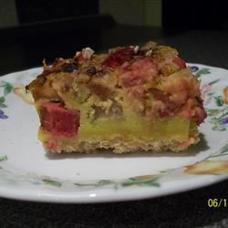 Mom's Rhubarb Custard Torte_image