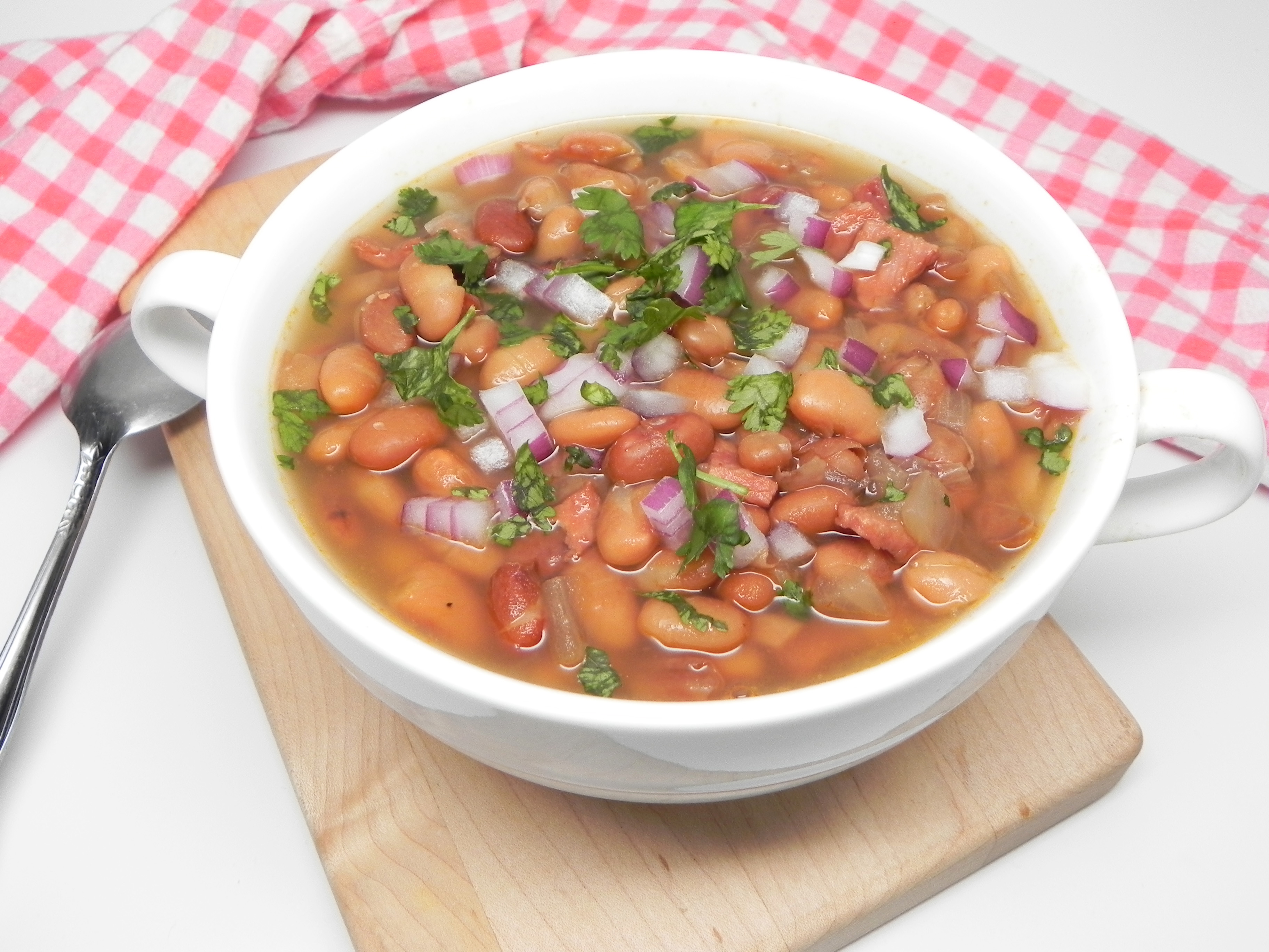 Simple Slow Cooker Pinto Beans and Ham_image