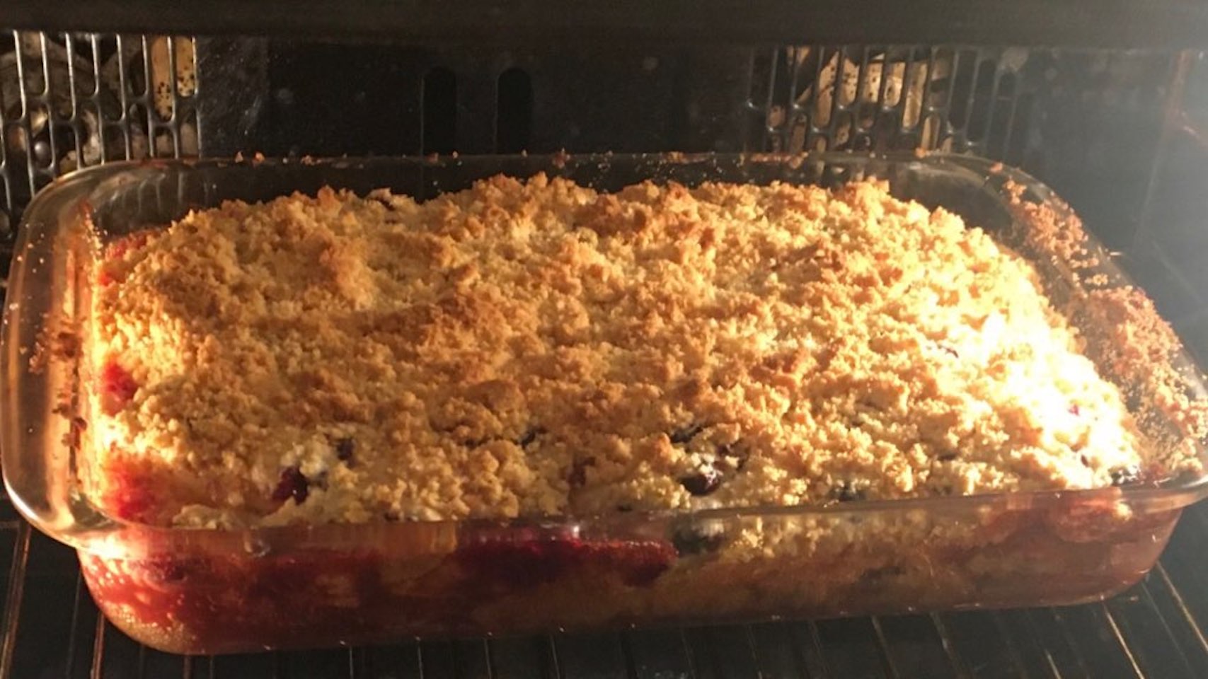 Apple-Blueberry Buckle_image