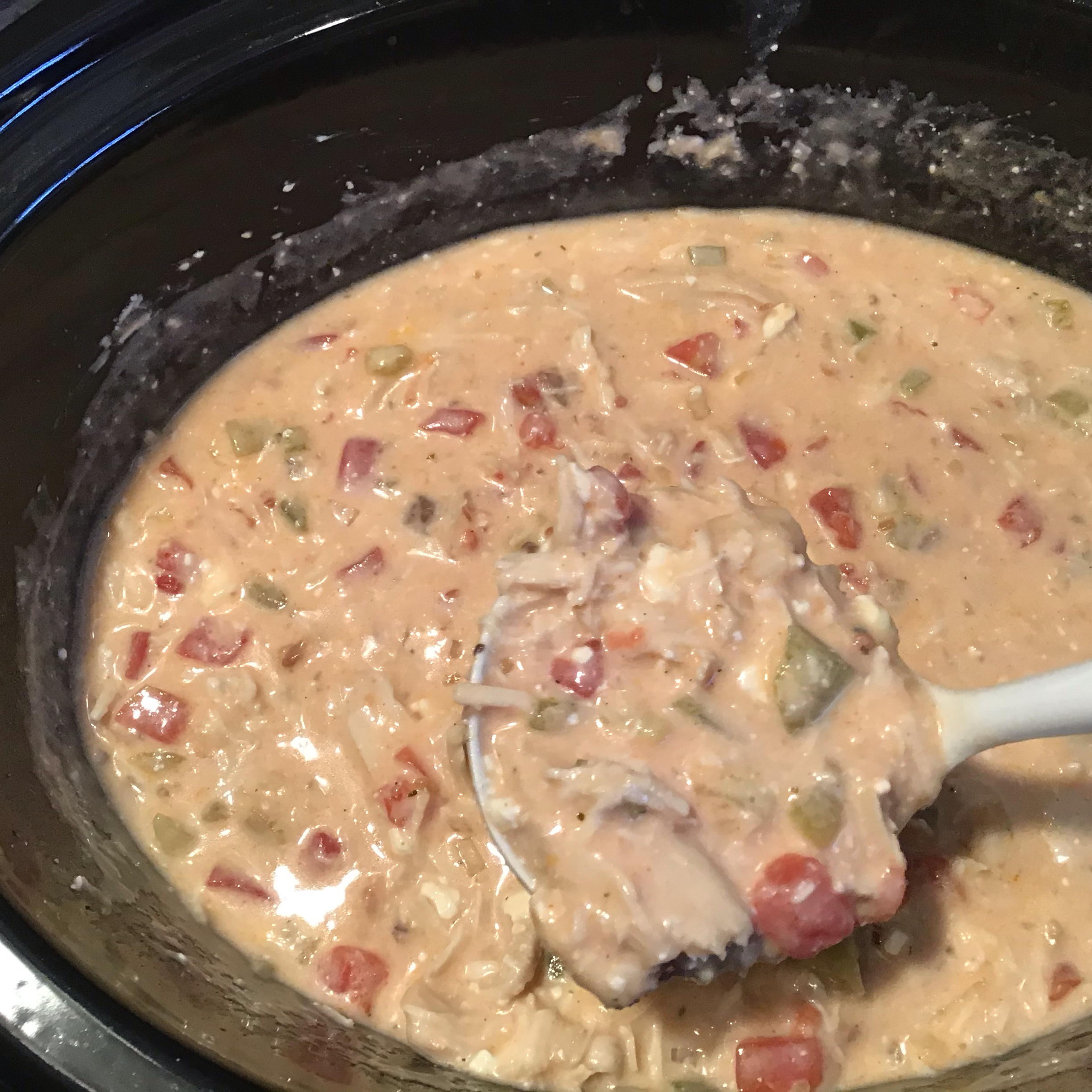 Slow Cooker Creamy Chicken Taco Soup Recipe | Allrecipes