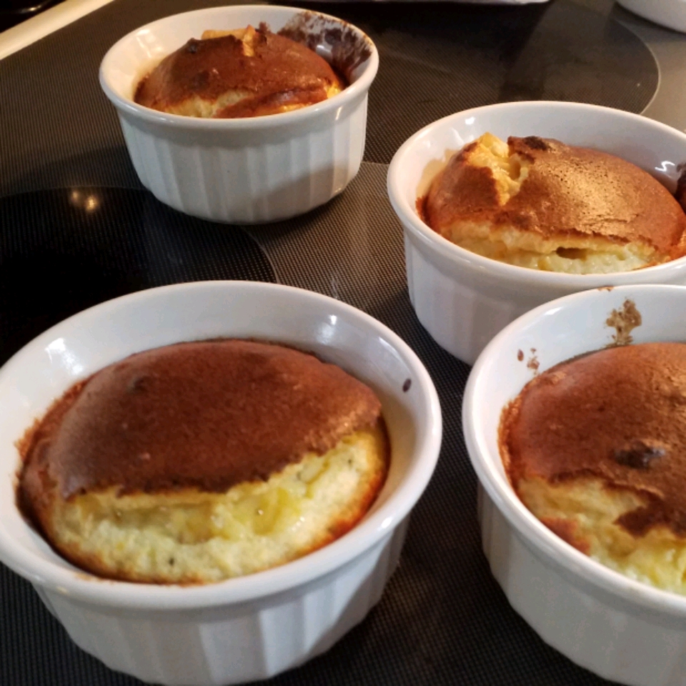 Apple and Cheddar Cheese Souffles | Allrecipes