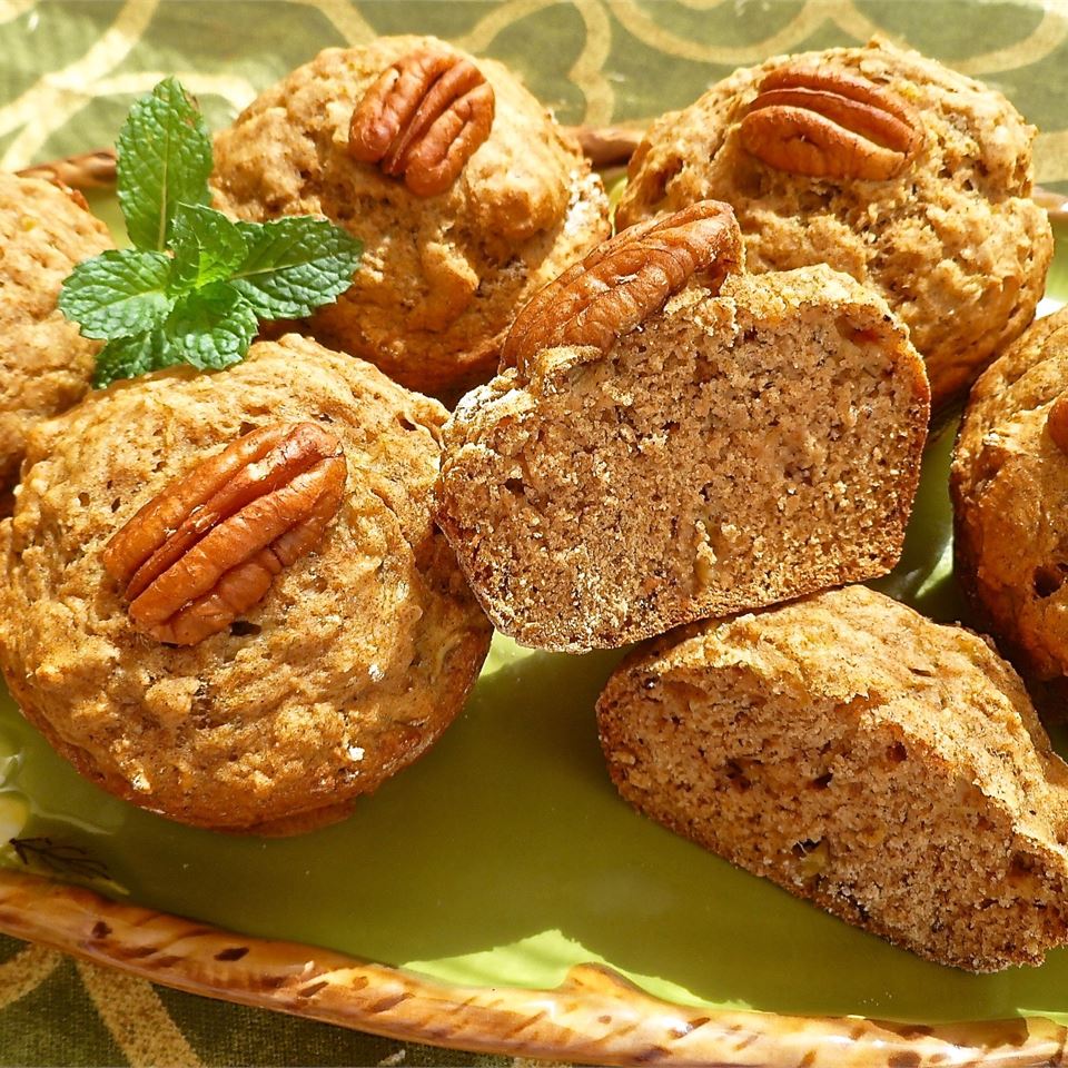 Dietetic Banana Nut Muffins image