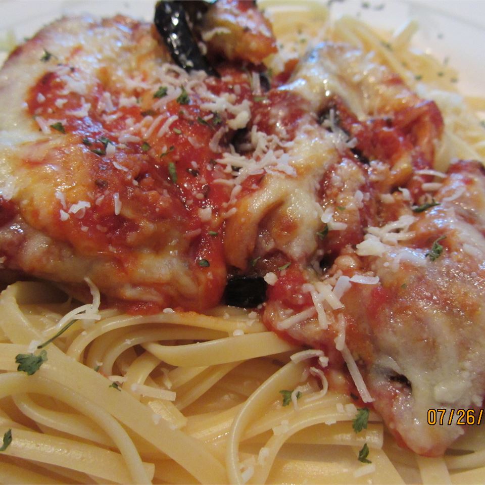 Eggplant Parmesan With Easy Homemade Sauce image