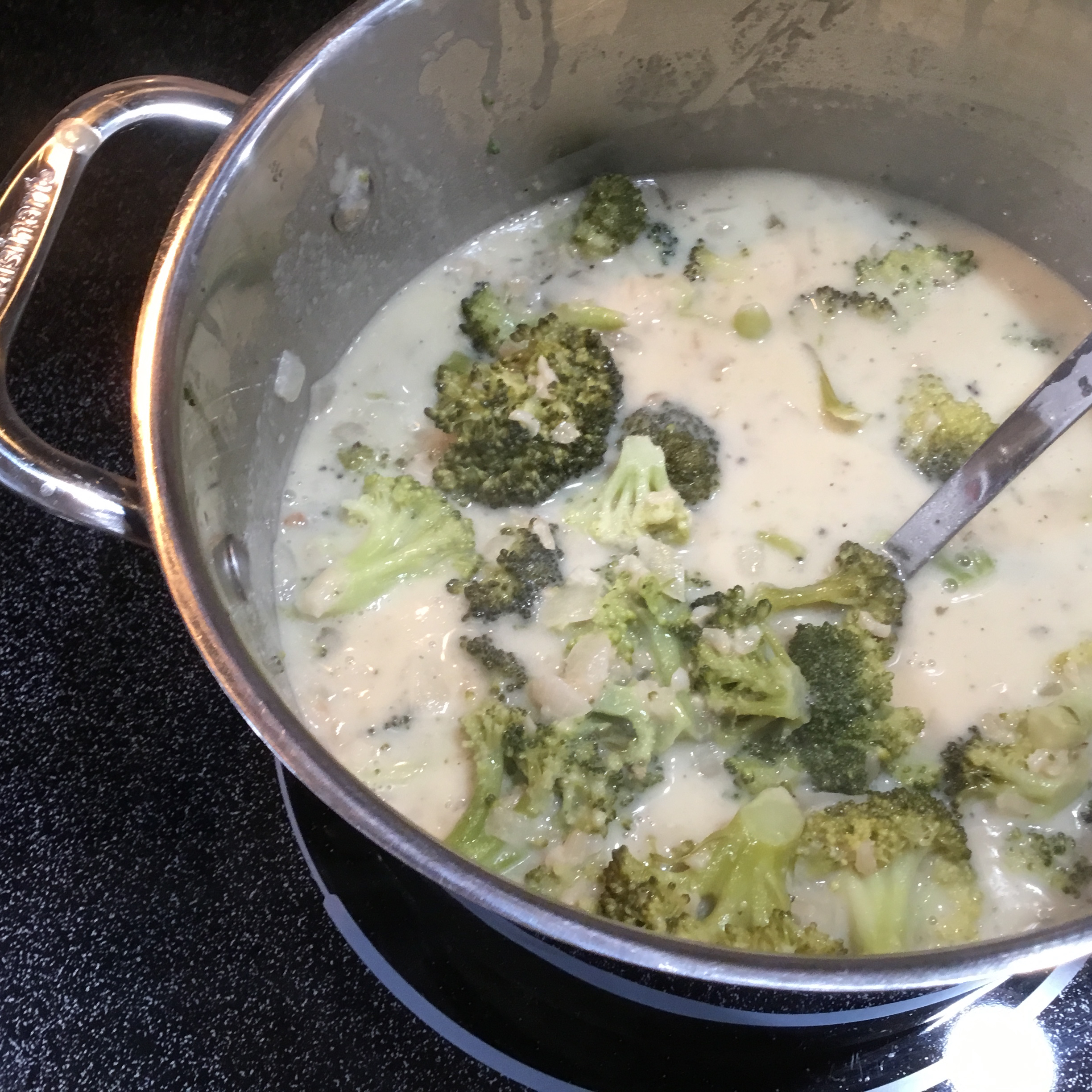 Broccoli Risotto with Cream and Lemon Recipe | Allrecipes