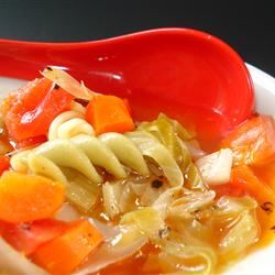 Garlic Vegetable Soup image