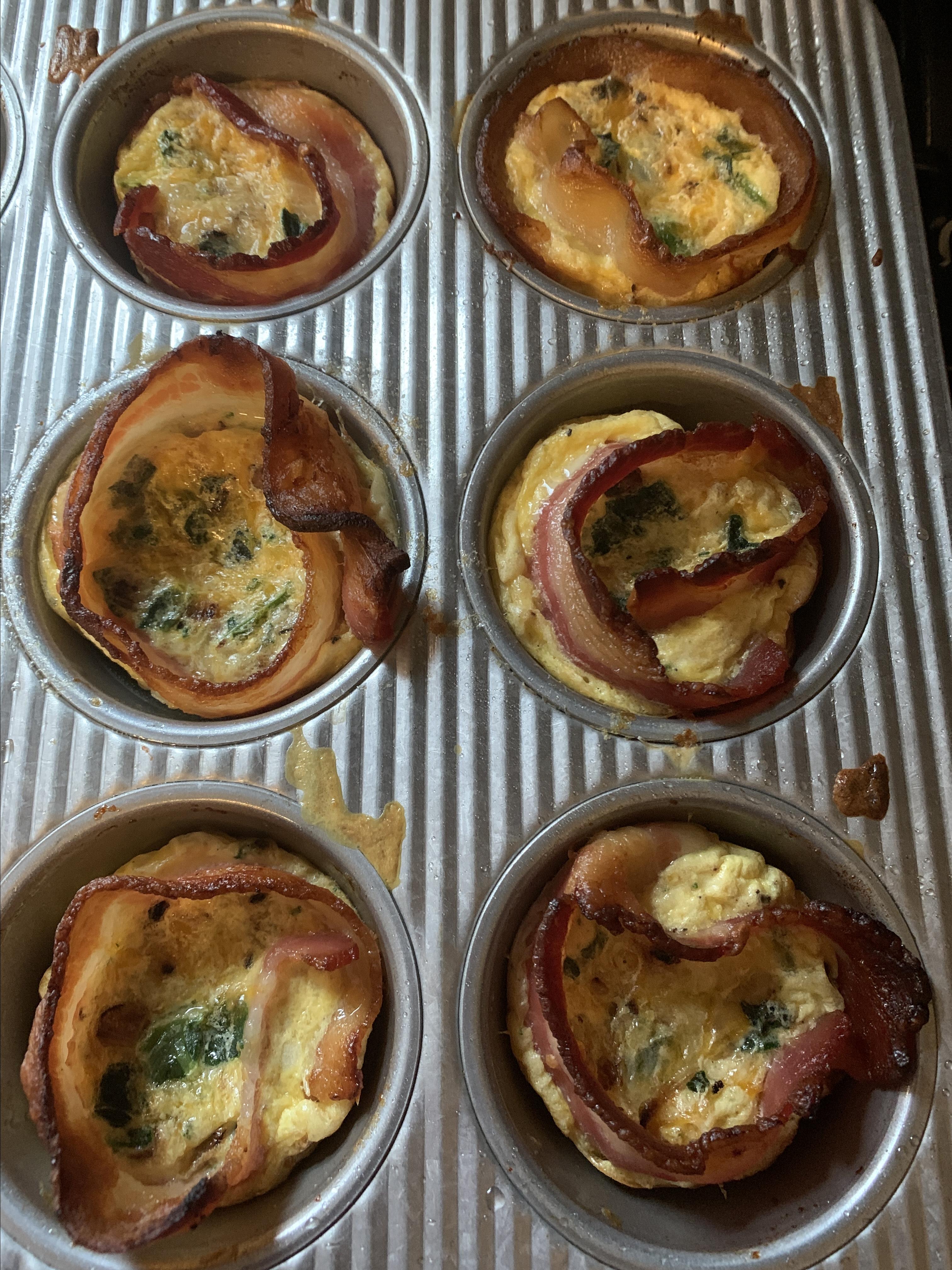 Mini Bacon Quiche Muffins image