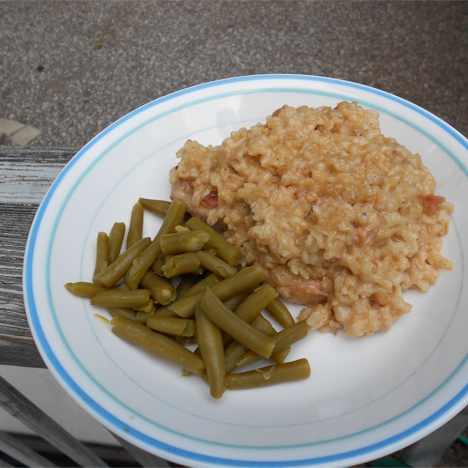 Pork Chop and Rice Casserole image