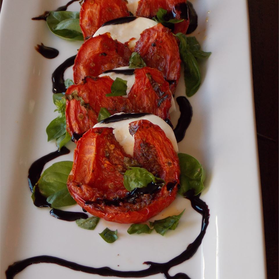 Roasted Tomato Caprese Salad image