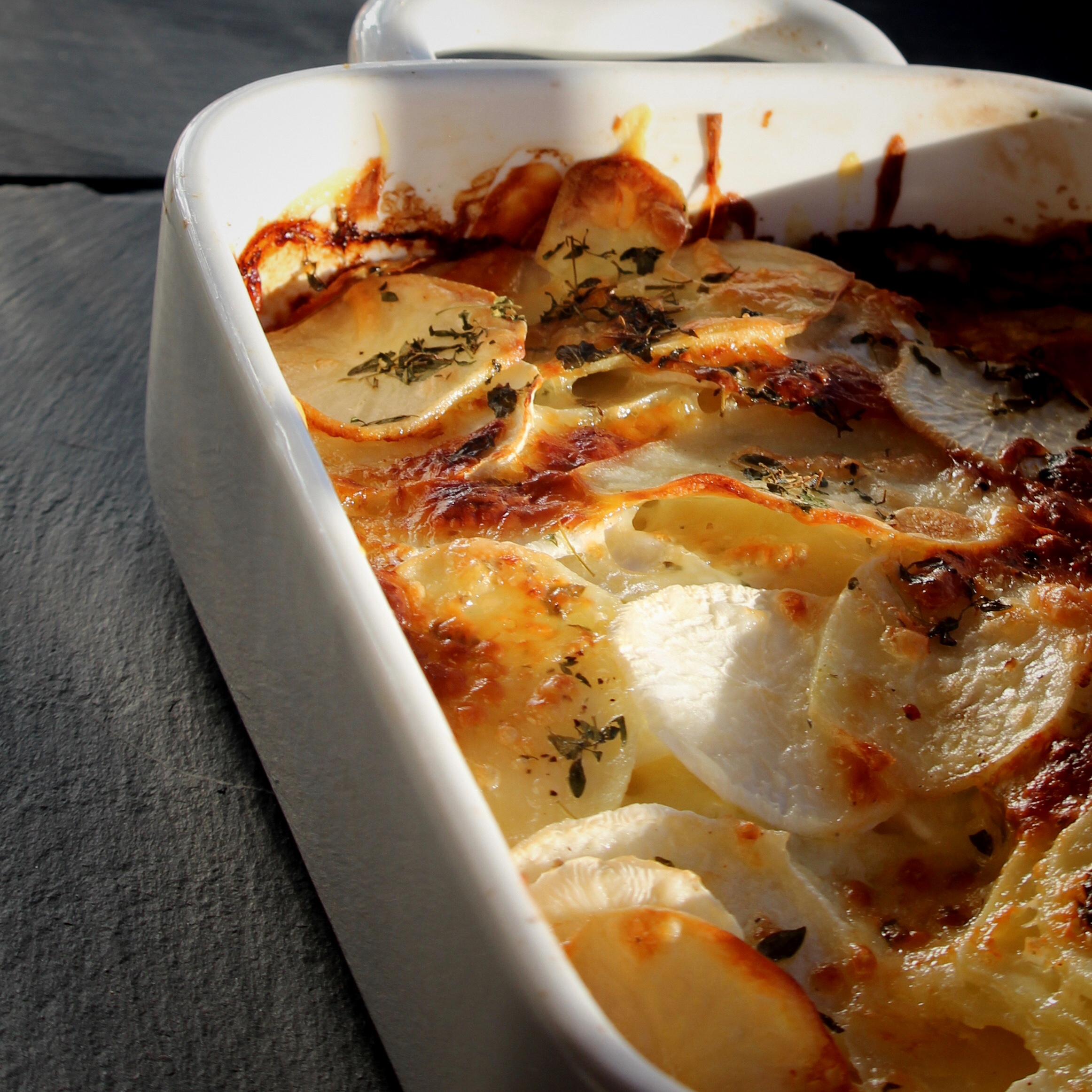 Cheesy Turnip and Potato Gratin Allrecipes