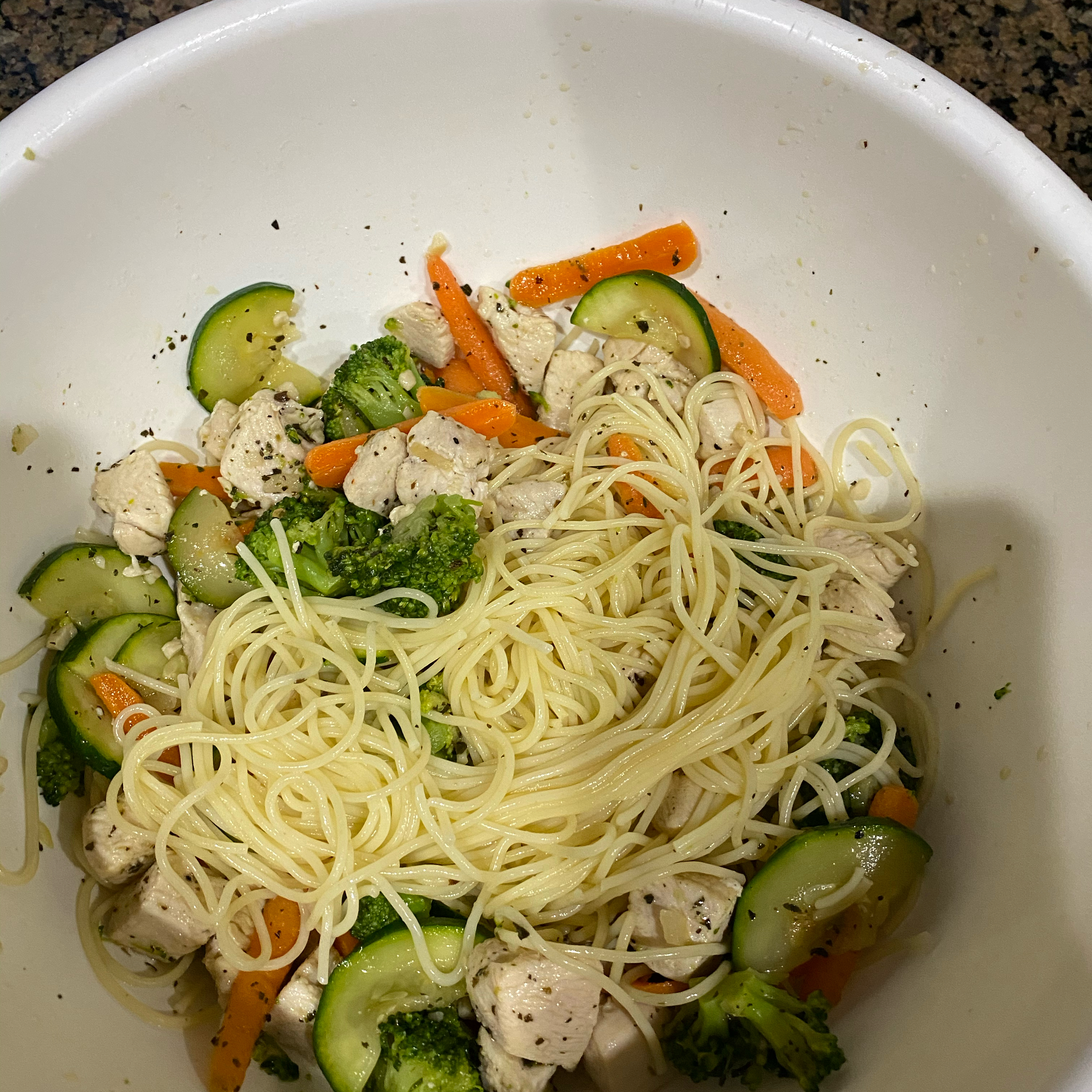 Angel Hair Pasta Chicken Recipe | Allrecipes