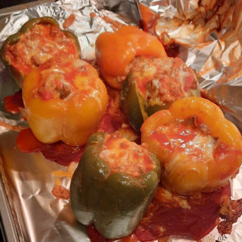 Chorizo Stuffed Bell Peppers Recipe | Allrecipes