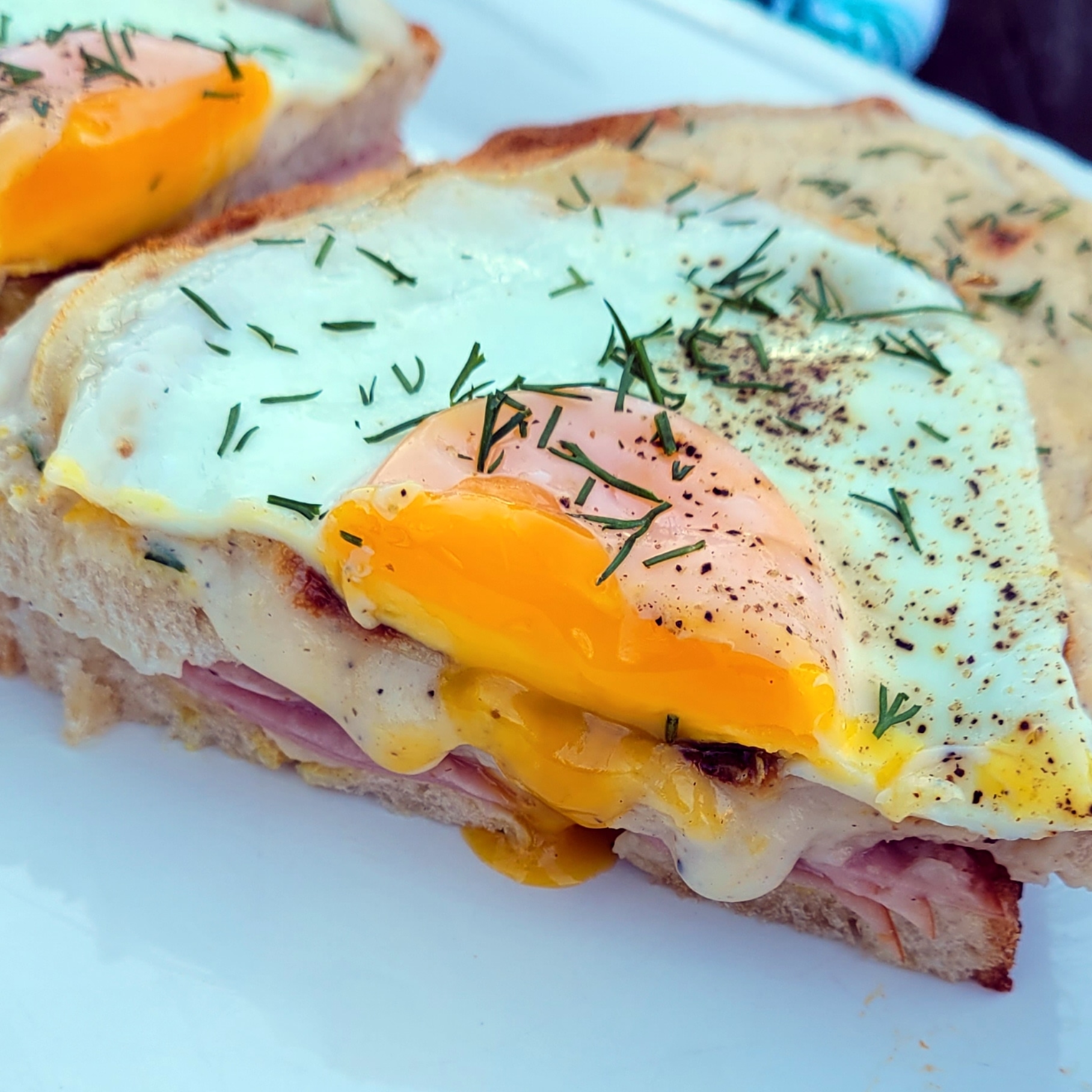 Croque Madame Sandwich image