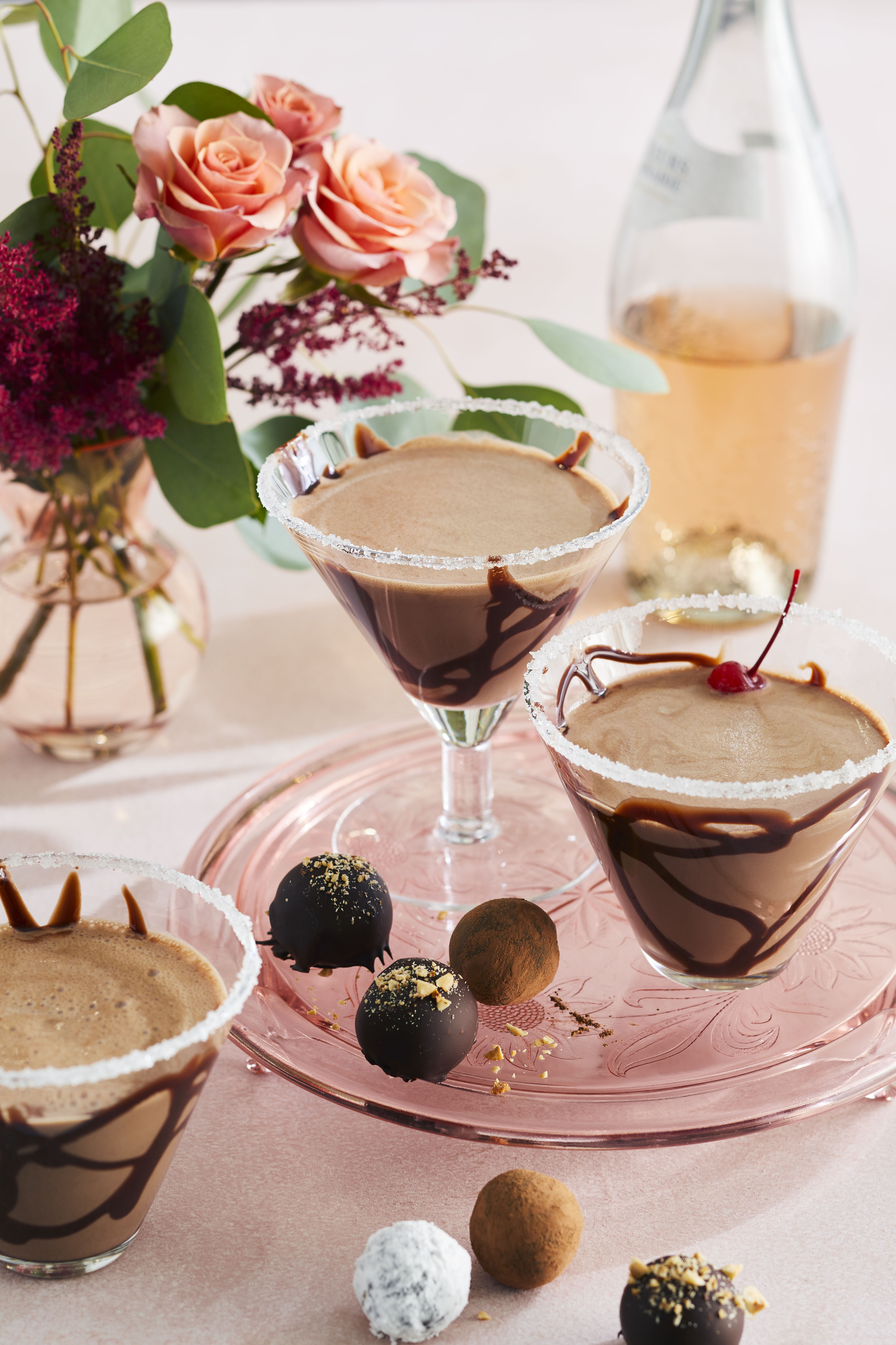 Easy Chocolate Martinis for Two image