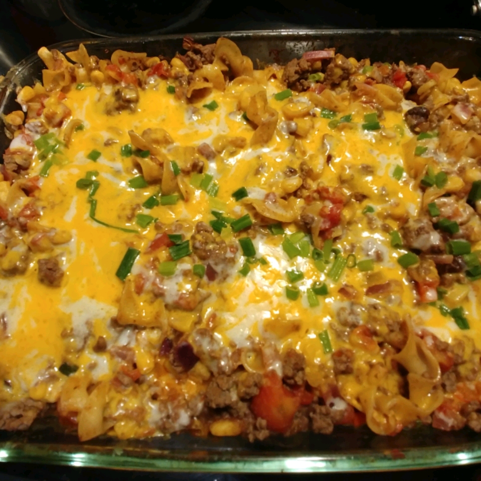 Beef Taco Noodle Casserole Recipe | Allrecipes