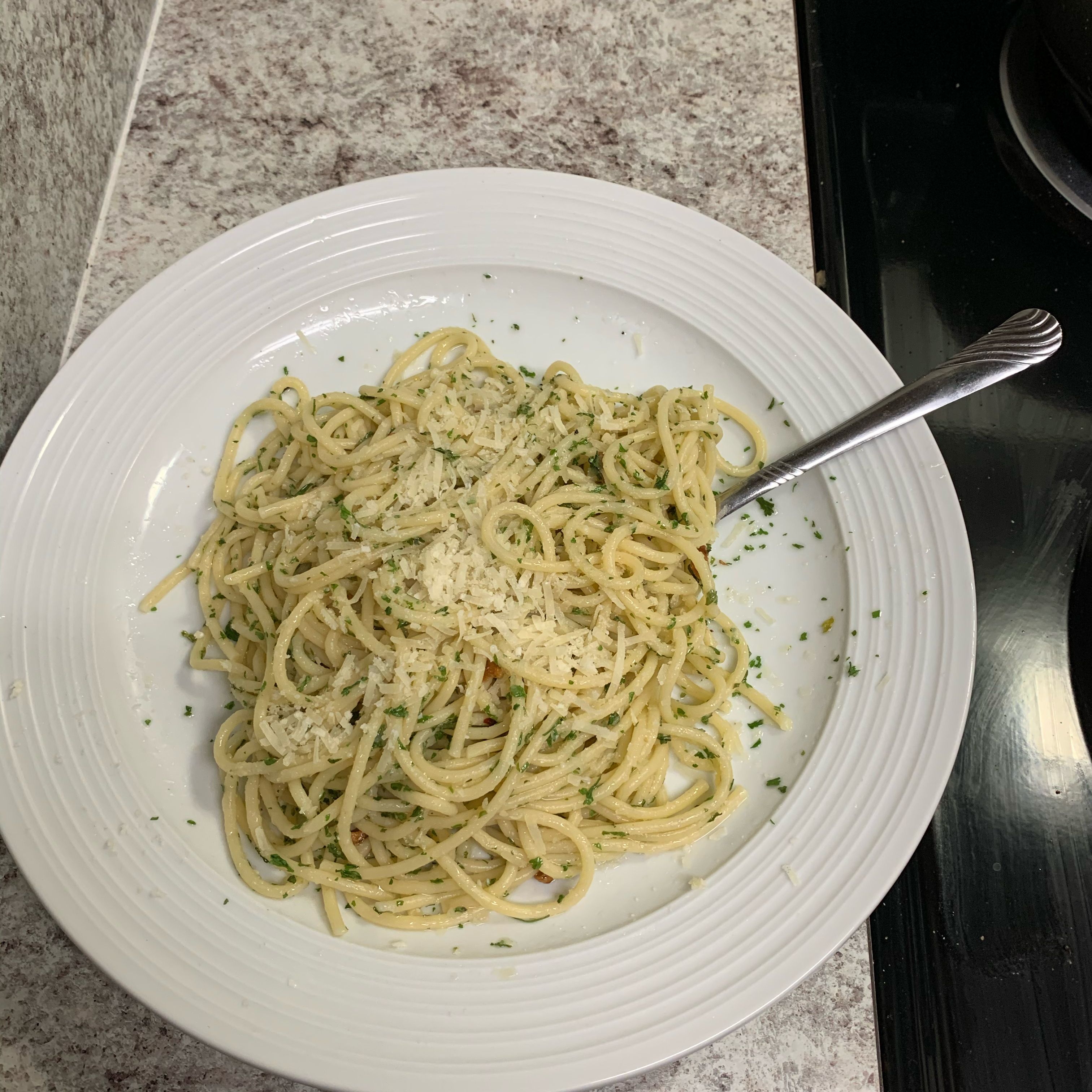 Spaghetti Aglio E Olio Recipe Allrecipes