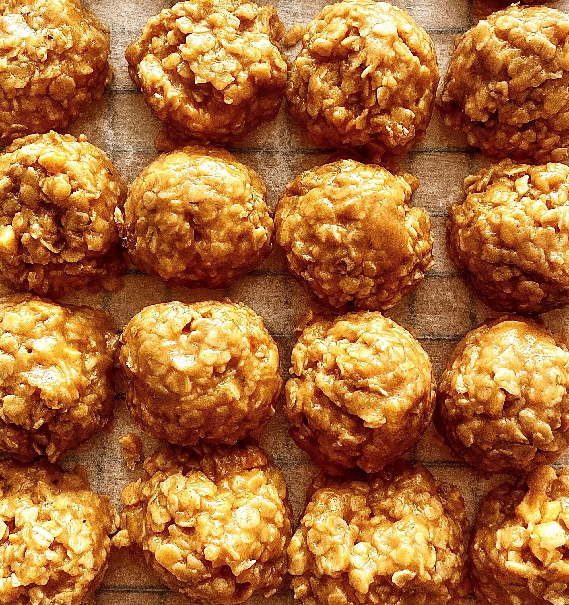 Peanut Butter and Honey No-Bake Cookies image