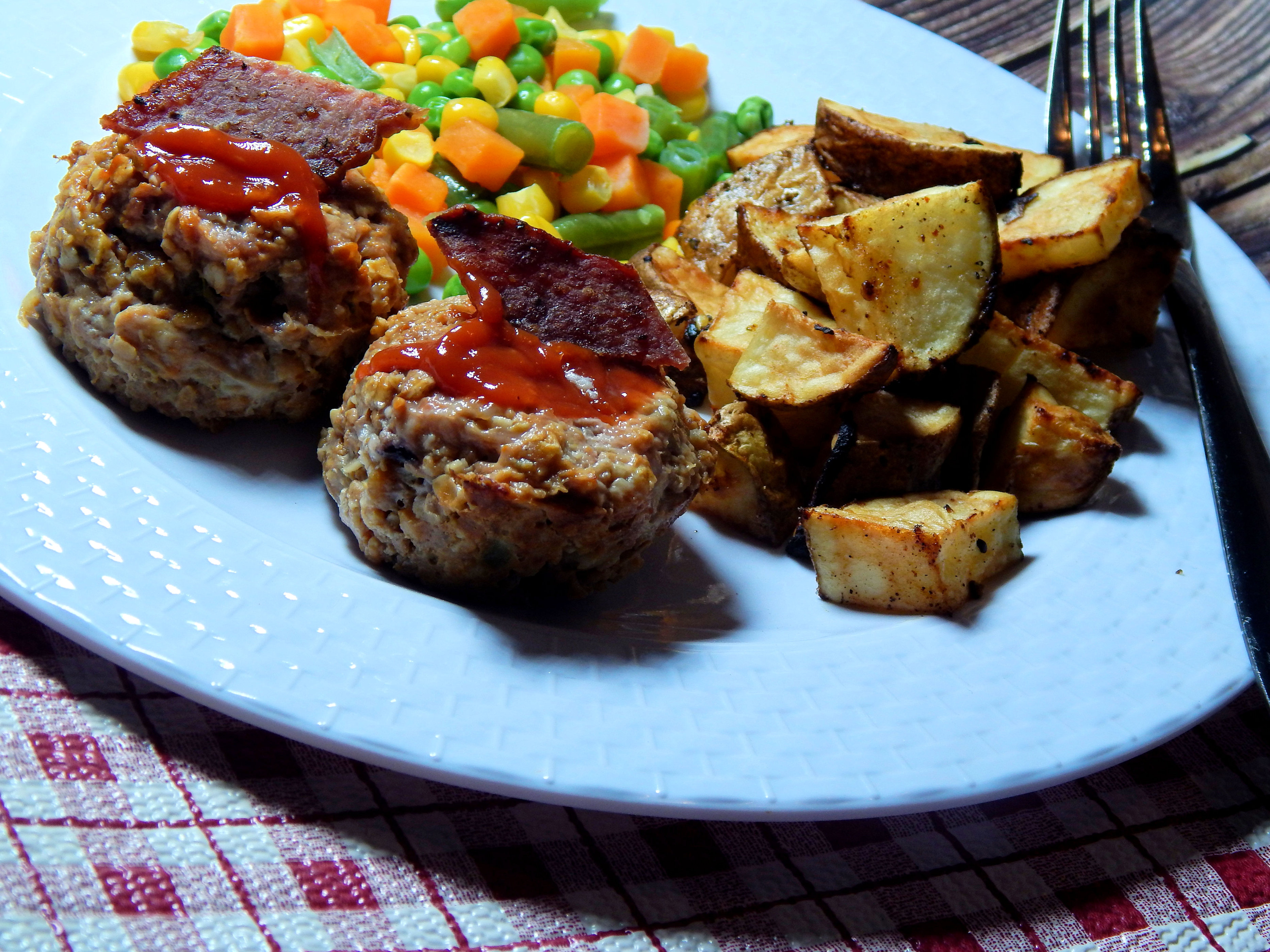 Meatloaf Muffins with Oats_image