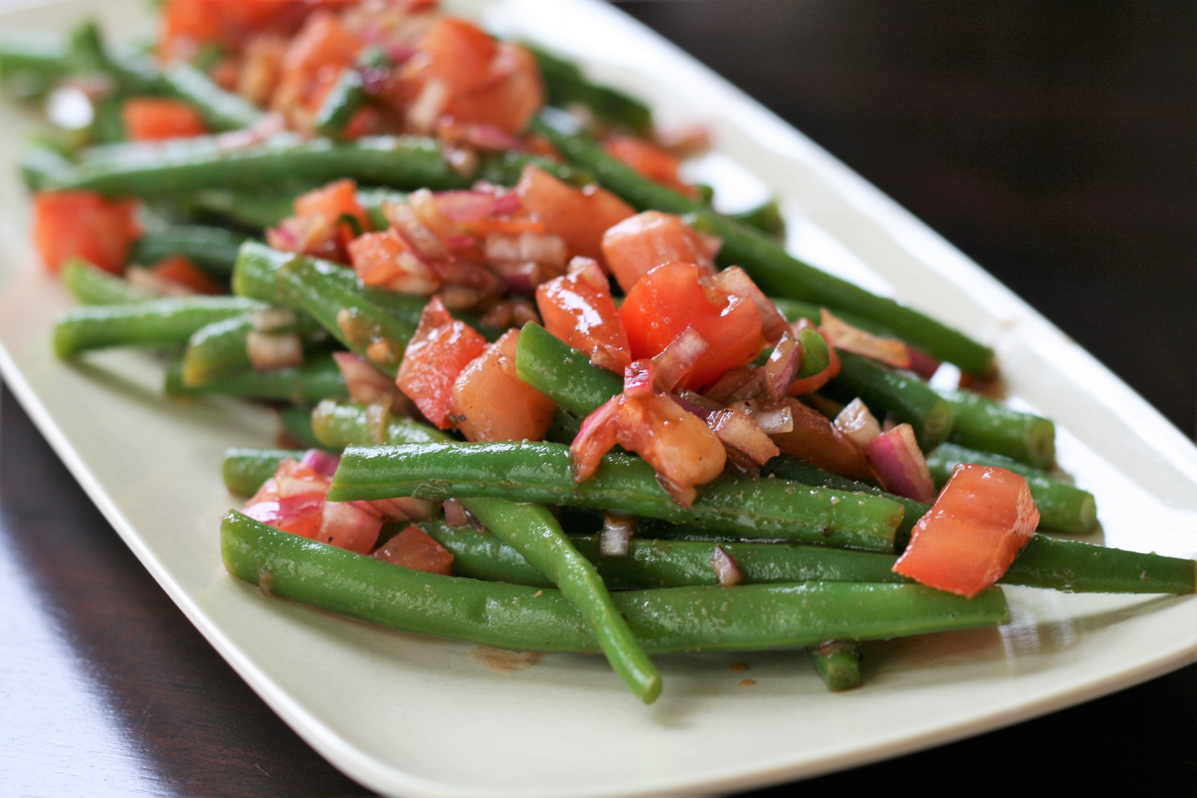 Fresh Balsamic Green Bean Salad image